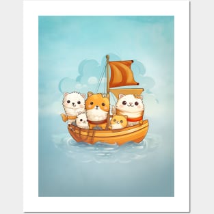 Sailing away Posters and Art